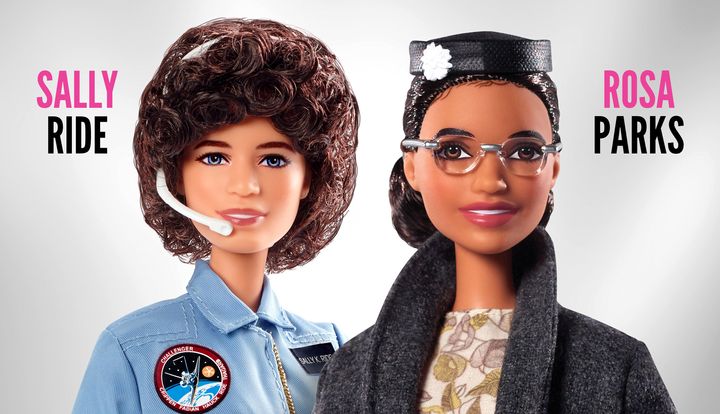 Barbie introduced two new dolls to their Inspiring Women series on Monday: Sally Ride and Rosa Parks.
