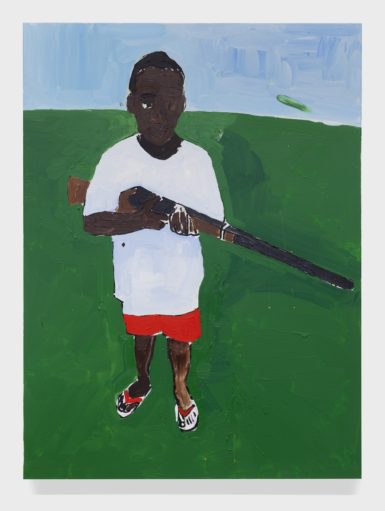 Henry Taylor,'s 2015 painting 'I'm not dangerous'