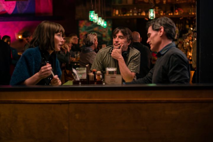 Richard Linklater directs Cate Blanchett and Billy Crudup in a scene from&nbsp;"Where'd You Go, Bernadette."
