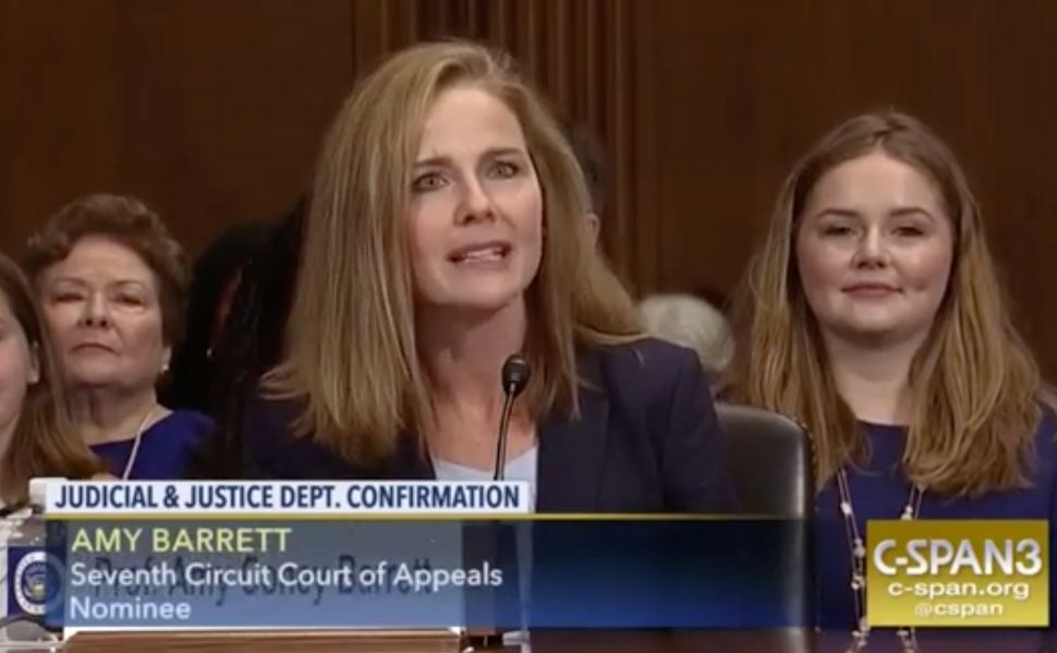 Amy Coney Barrett thinks Roe v. Wade was "an erroneous decision" and also is on Trump's short list for Supreme Court nominees