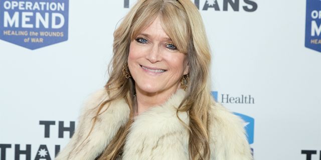 Susan Olsen attends The Thalians Holiday Party with President Kira Reed Lorsch Chair at Bel-Air Country Club on December 1, 2018, in Los Angeles, California.