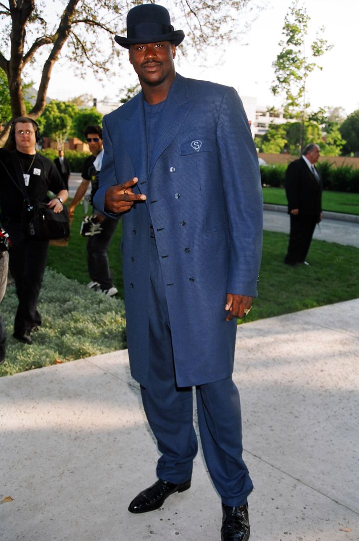 Shaquille O'Neal during 1996 MTV Movie Awards in Los Angeles, California, United States. (Photo by Jeff Kravitz/FilmMagic, In
