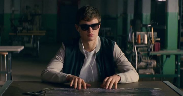 Ansel Elgort in "Baby Driver."