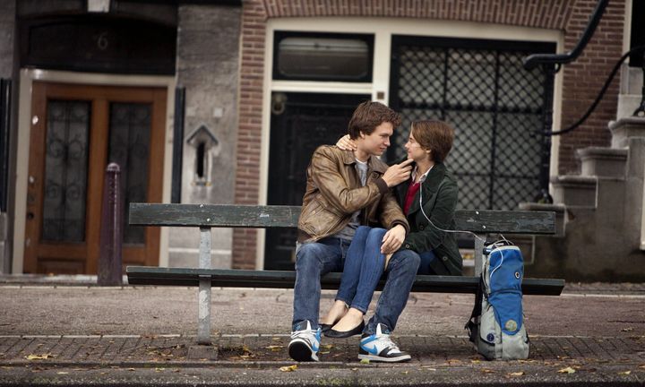 Ansel Elgort and Shailene Woodley in "The Fault in Our Stars."