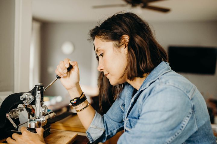 Made in Mayhem founder Luz Northup makes leather goods that will "stand the test of time."