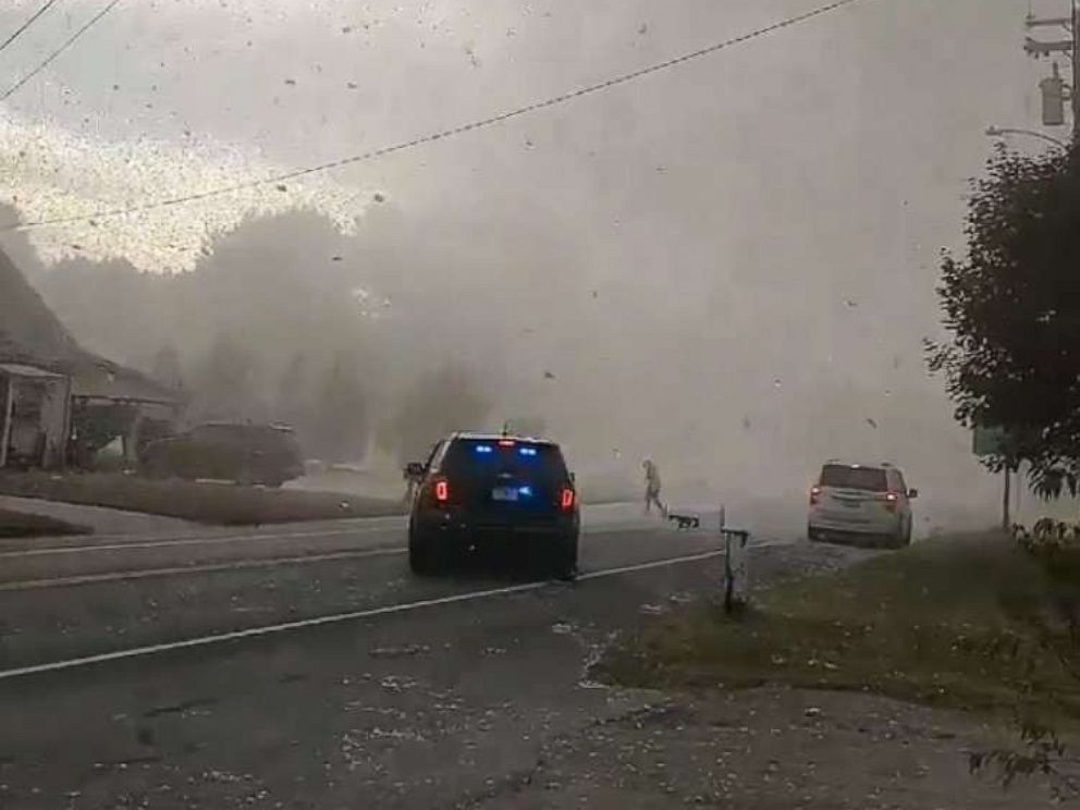 PHOTO: Explosion in Farmington, Maine, Sept. 16, 2019.