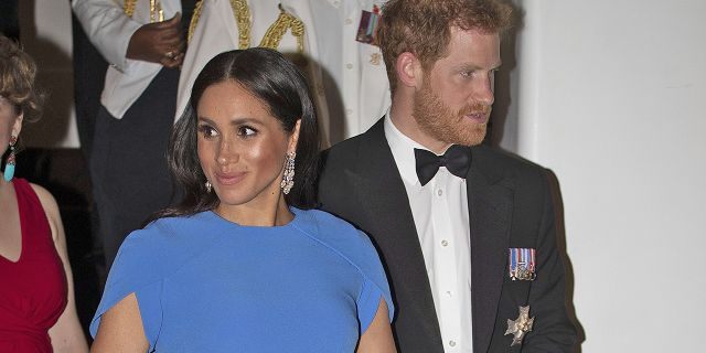 Meghan Markle and Prince Harry in Fiji in October 2018.