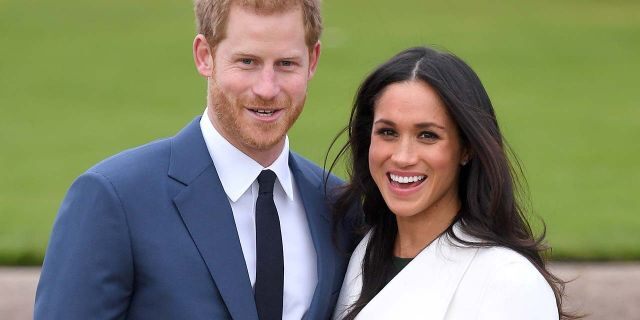 Prince Harry and Meghan Markle attend an official photocall to announce their engagement at The Sunken Gardens at Kensington Palace on November 27, 2017, in London, England. Prince Harry and Meghan Markle have been a couple officially since November 2016 and are due to marry in Spring 2018.