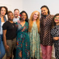 The opening of 'In The Absence of Light: Gesture, Humor and Resistance in The Black Aesthetic' at Stony Island Arts Bank in Chicago.