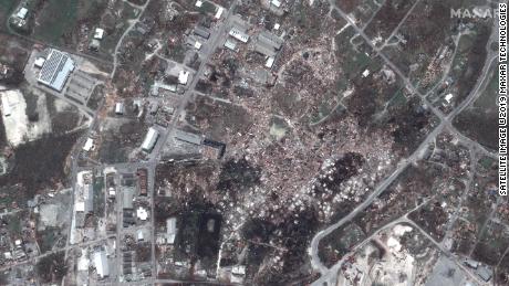 Satellite images show how much of the Bahamas the hurricane wiped out