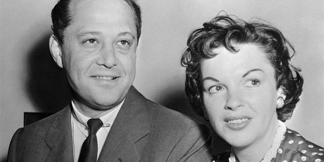 Judy Garland and her third husband, Sid Luft.