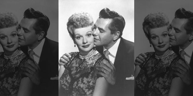 Lucille Ball and then-husband Desi Arnaz were the stars of "I Love Lucy."