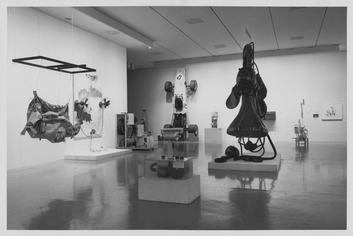 Installation view of 'The Machine as Seen at the End of the Mechanical Age' at MoMA.