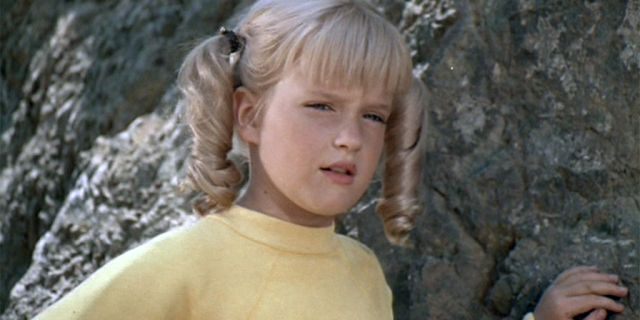Susan Olsen as Cindy Brady in "The Brady Bunch."