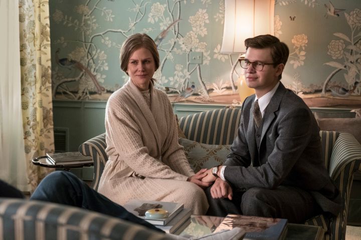 Nicole Kidman and Ansel Elgort in 'The Goldfinch."