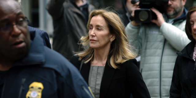 “Her efforts weren’t driven by need or desperation, but by a sense of entitlement, or at least moral cluelessness, facilitated by wealth and insularity,” the U.S. Attorney wrote in a filing. (AP Photo/Steven Senne)