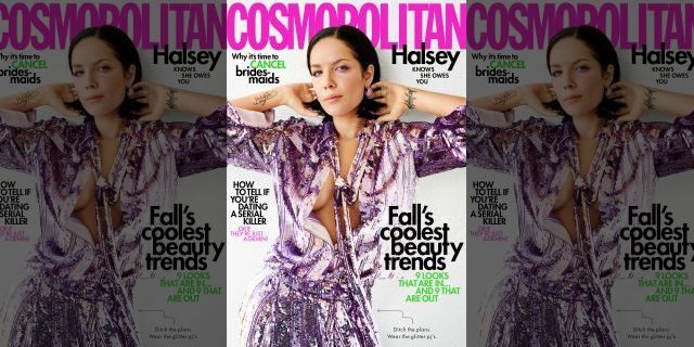 Halsey spoke with Cosmopolitan for its October 2019 issue.