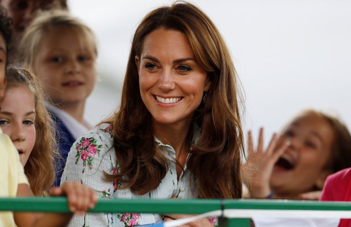 The Duchess of Cambridge attends the Back to Nature festival at RHS Garden Wisley on Sept. 10.