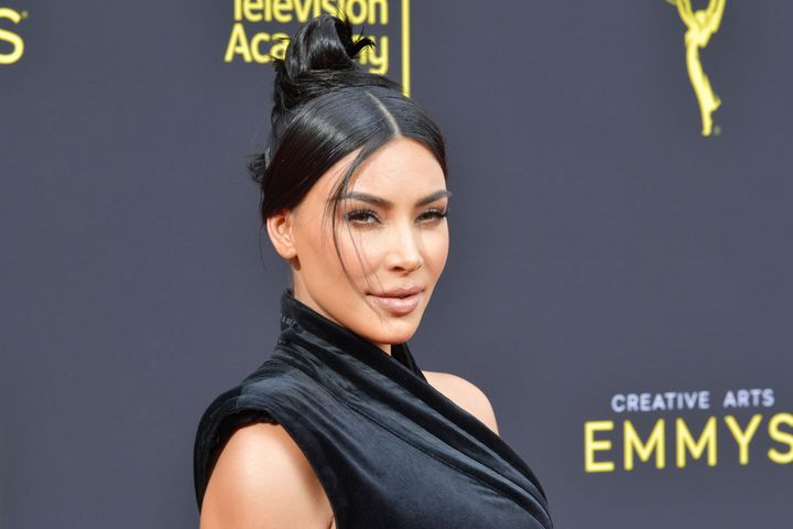 Kardashian attends the 2019 Creative Arts Emmy Awards on Sept. 14, in Los Angeles.&nbsp;