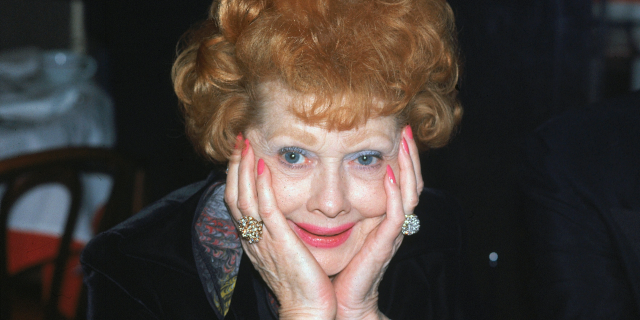 This Feb. 11, 1979 file photo shows actress-comedian Lucille Ball at a restaurant in New York. On Friday, April 26, 2019, the National Comedy Center in the late actress’ hometown announced plans to digitize the archives of the Lucille Ball-Desi Arnaz Museum.