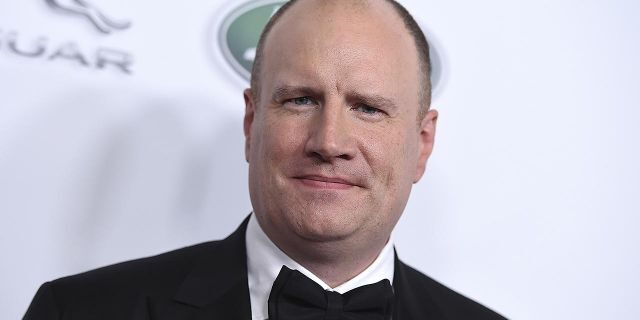 This Oct. 26, 2018 file photo shows Marvel Studios president Kevin Feige at the 2018 BAFTA Los Angeles Britannia Awards in Beverly Hills, Calif. Feige will be honored at the 45th annual Saturn Awards in Los Angeles on Friday, Sept. 13.