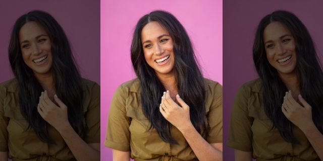 Meghan Markle attends Heritage Day public holiday celebrations in Cape Town Tuesday. (Photo by Pool/Samir Hussein/WireImage)
