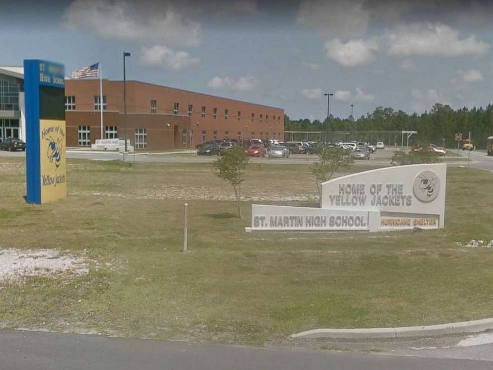 PHOTO: A 14-year-old student at St. Martin High School in Jackson, Miss., was arrested Saturday, Sept. 7, 2019, for threatening to shoot up the school on social media.