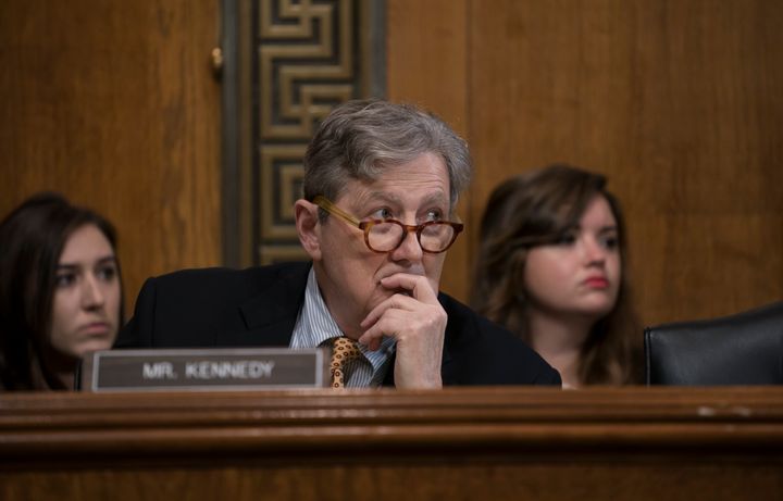 Sen. John Kennedy was not amused by Steven Menashi's refusal to answer his questions.