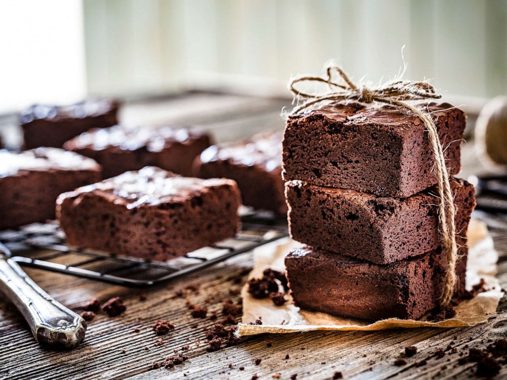 PHOTO: Chocolate brownies are seen in this stock photo.