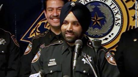 Sandeep Dhaliwal made history as Harris County&#39;s first Sikh deputy. Here&#39;s why the community loved him