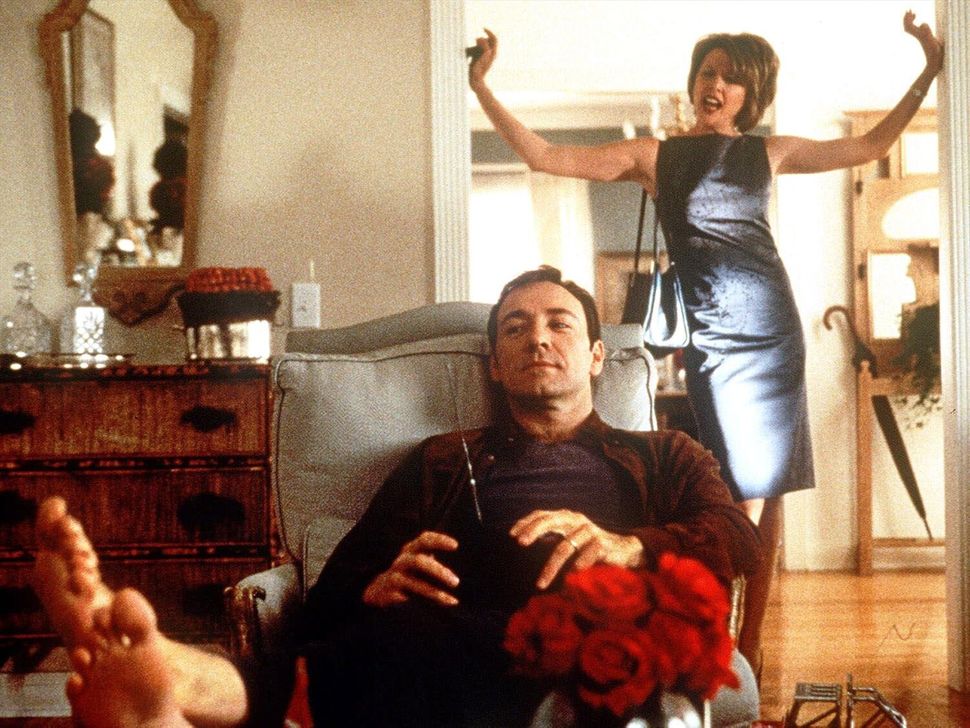 Kevin Spacey and Annette Bening in "American Beauty."