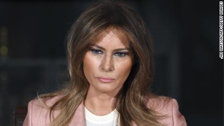 Melania Trump tweets concerns over e-cigarettes