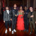 Michael Chuapoco, Swizz Beatz, April Hunt, Derrick Adams, and Franz Stuhlpfarrer.