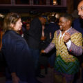 Anne Pasternak, Kehinde Wiley, and Swizz Beatz.