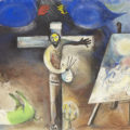 Marc Chagall, 'Painter Crucified,' 1941-42, pastel and gouache on paper