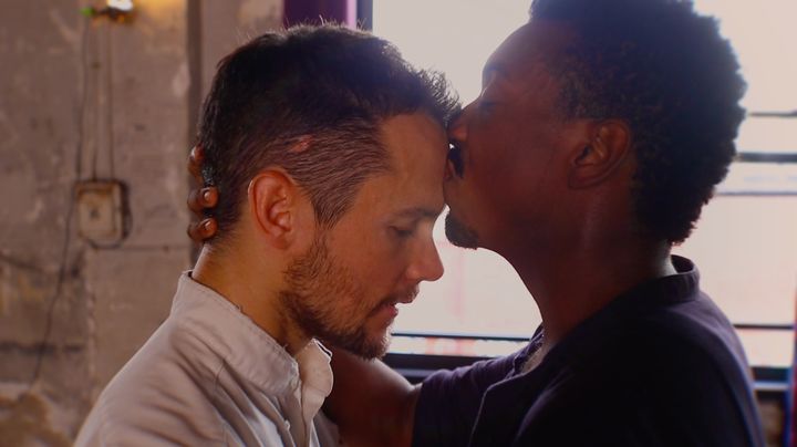 Jeff Sykes (left) and&nbsp;Tyler McKenzie star in the "Wild" video as two lovers caught in an emotional and physical tug of w