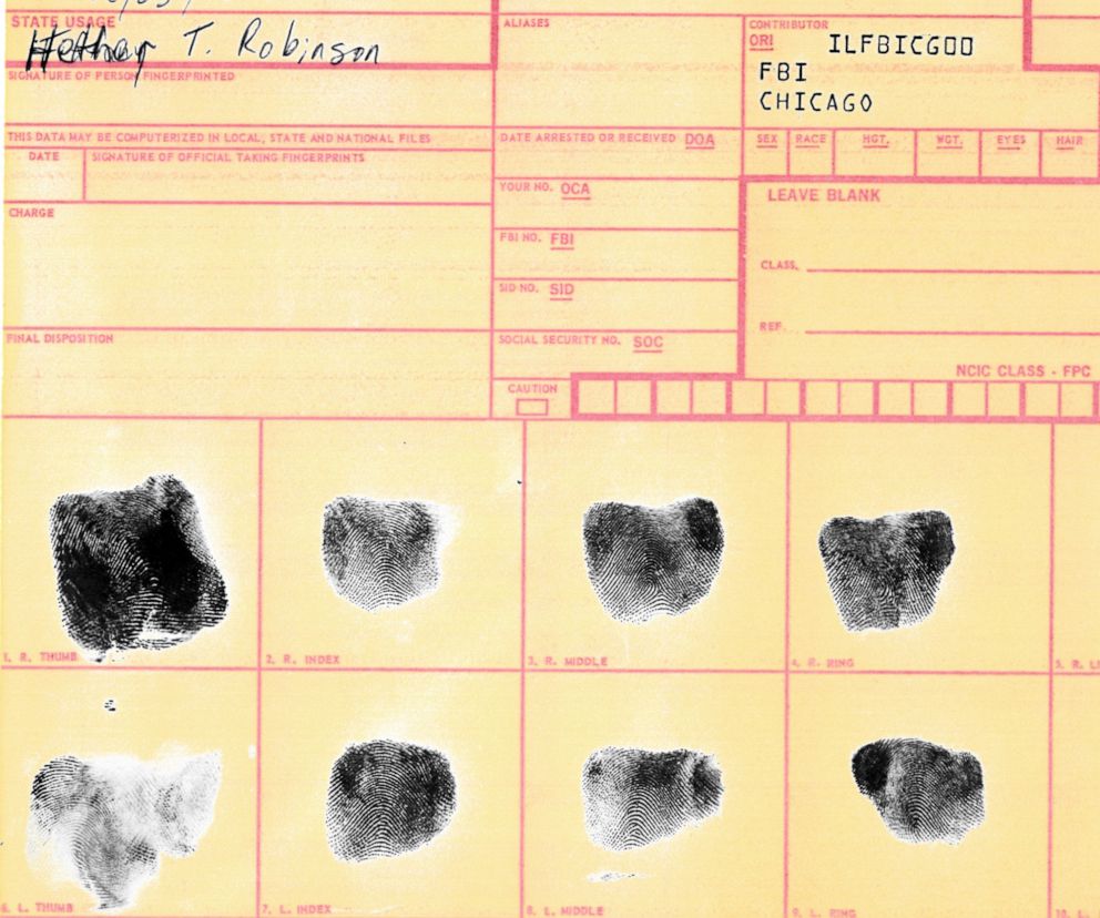 PHOTO: Matching fingerprints, then a DNA test confirmed Heather Robinson was Lisa Stasi’s missing child.