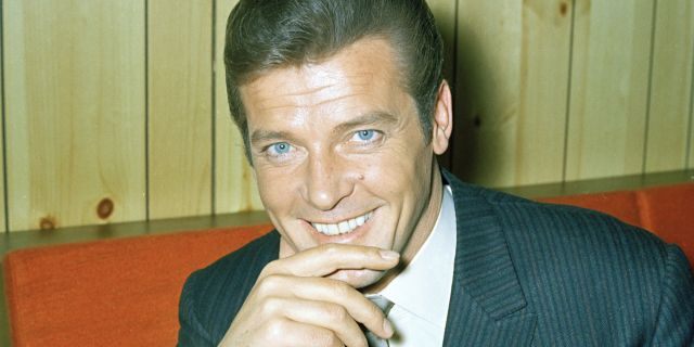 A young Roger Moore.