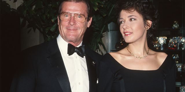 Roger Moore never lost his charm, according to his eldest child Deborah Moore (pictured) — not even when he was battling cancer.