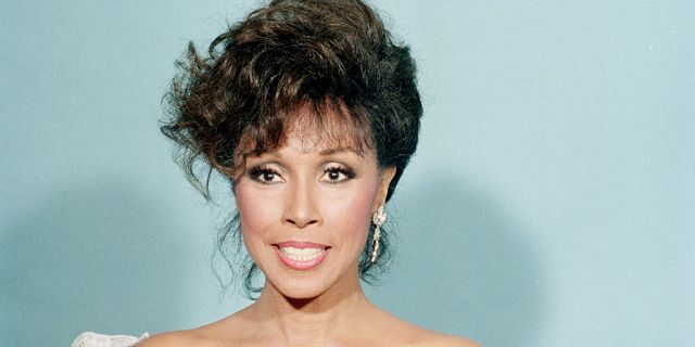 This Sept. 20, 1987 file photo shows actress Diahann Carroll at the Emmy Awards in Los Angeles.