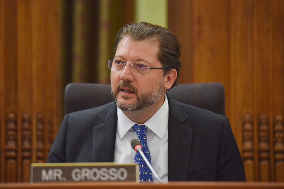 PHOTO: D.C. City Councilmember David Grosso is shown in this May 2, 2017, file photo, in Washington, D.C.