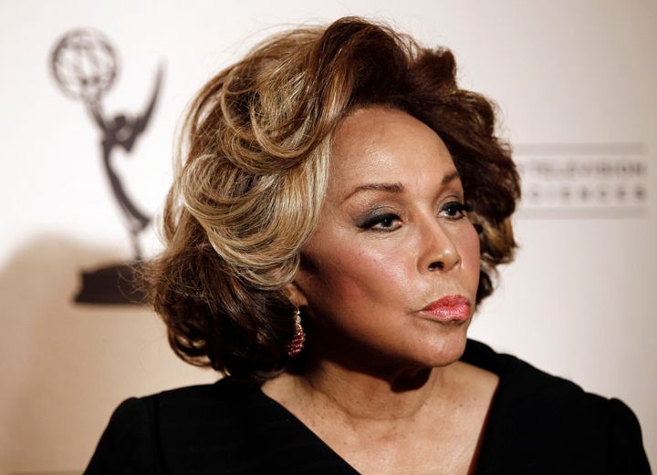 Inductee Diahann Carroll arrives at the Academy of Television Arts and Sciences 20th Annual Hall of Fame Induction Gala in Be