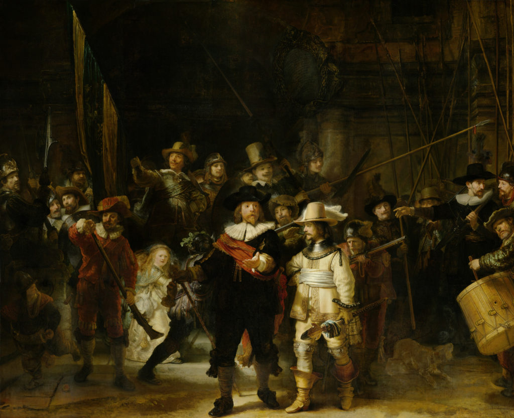 Rembrandt's 'The Night Watch' (1642)