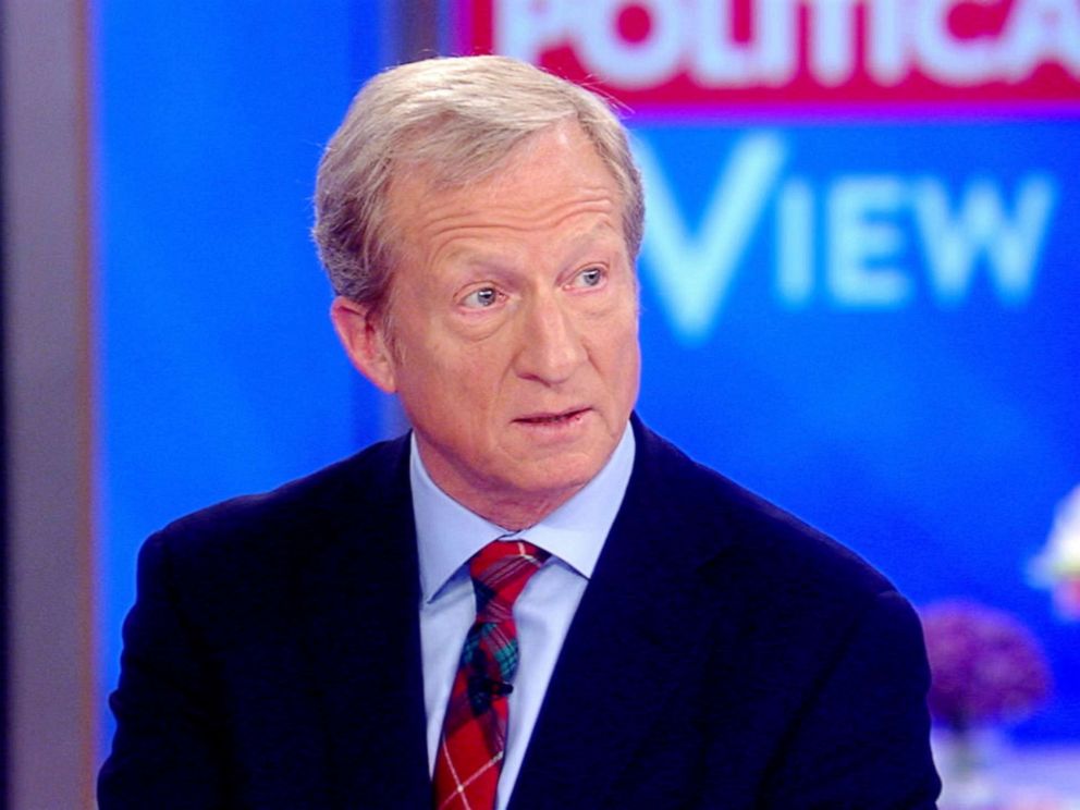 PHOTO: Tom Steyer appears on The View, Aug. 01, 2019.
