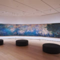 In a quiet corner for contemplation, Claude Monet’s three-panel 'Water Lilies', 1914–26, takes pride of place in a room dedicated to the work he produced at his country residence in Giverny, France. The works entered the collection in 1959.