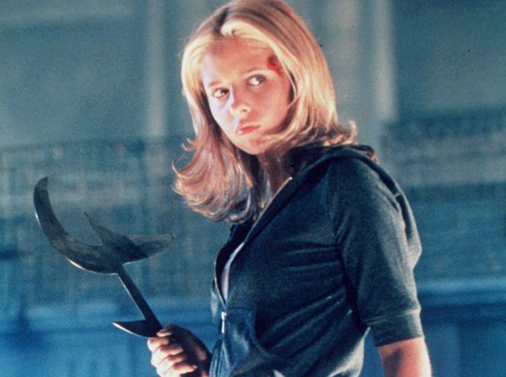Sarah Michelle Gellar in the Season 3 premiere of "Buffy the Vampire Slayer."