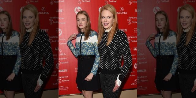 Actresses Maddison Brown and Nicole Kidman attend the 'Strangerland' Premiere at the 2015 Sundance Film Festival. (Photo by Jason Merritt/Getty Images)