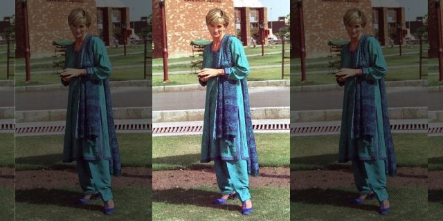  Diana, Princess Of Wales in Pakistan. (Photo by Tim Graham Picture Library/Getty Images)