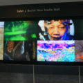 At Ryerson Image Centre is a multi-channel video by Syrus Marcus Ware titled 'Ancestors, Can You Read Us? (Dispatches from the Future)', an Afro-futuristic call from future generations thanking viewers for the actions they took to stymie climate change. “Black people survived because of you,” they tell viewers.
