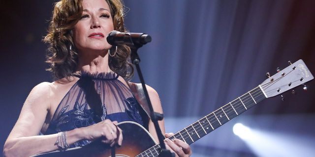 Amy Grant performs during the Icon Performance at the 50th Annual GMA Dove Awards.